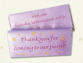 Princess Personalised Chocolate