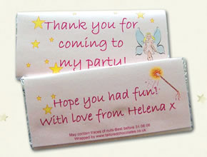 Fairy Personalised Chocolate
