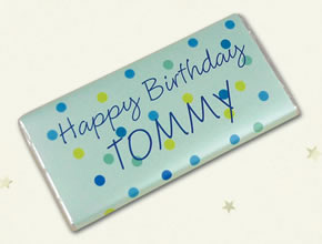 For Him Personalised Chocolate