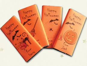Halloween Broom Personalised Chocolate