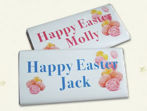 Easter Bar Personalised Chocolate